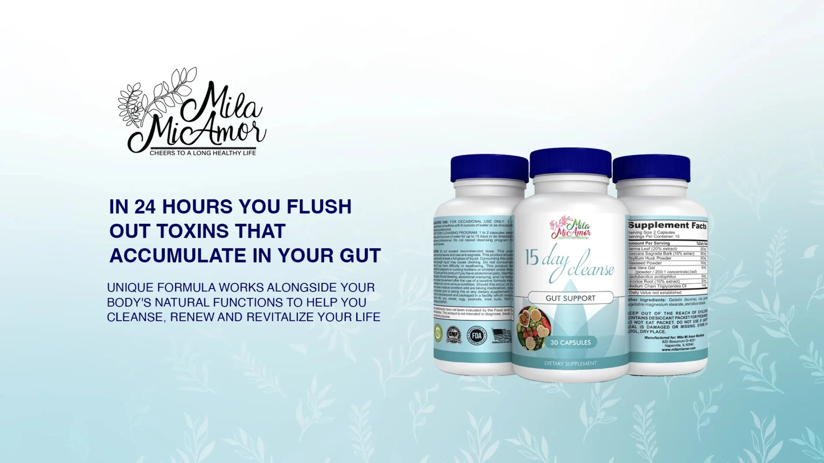 Miniatura 4 de 15 Day Cleanse x 30 cap